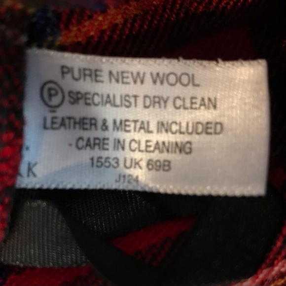 James Pringle Weavers of Inverness, Clueless, Wool Plaid Skirt, Scotland, Size34 - Picture 10 of 10